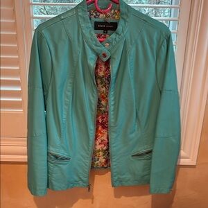 Black Rivet Women's Teal Jacket, Ready for Spring?